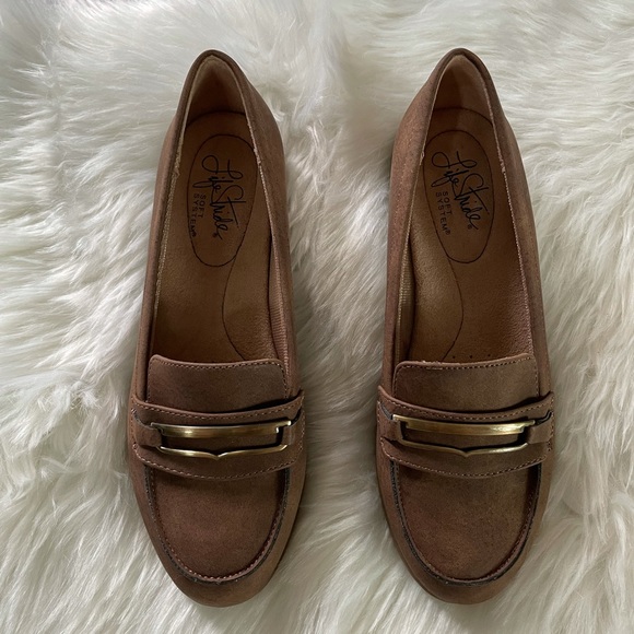 Brown LifeStride Phoebe Women's Slip-On Loafers - Picture 2 of 8